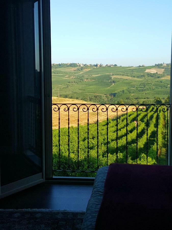 San Damiano al Colle La Terrazza Sui Vigneti-Rovescala Bed & Breakfast エクステリア 写真